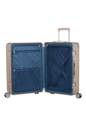 American Tourister Soundbox Alu mellomstor koffert i aluminium 68cm/73L