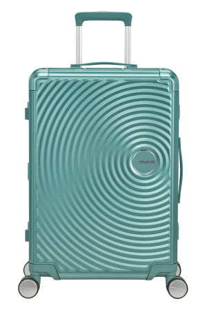 American Tourister Soundbox Alu mellomstor koffert i aluminium 68cm/73L
