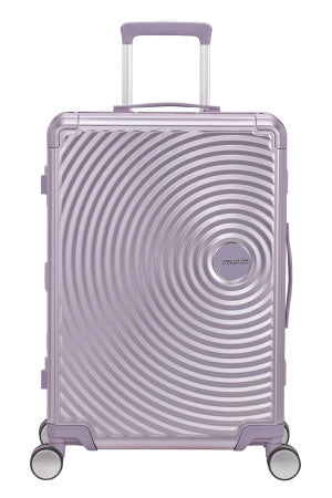 American Tourister Soundbox Alu mellomstor koffert i aluminium 68cm/73L