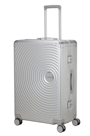 American Tourister Soundbox Alu mellomstor koffert i aluminium 77cm/100L