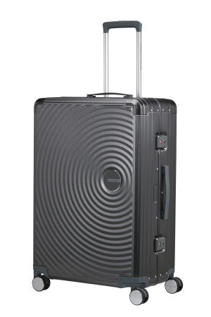 American Tourister Soundbox Alu mellomstor koffert i aluminium 77cm/100L