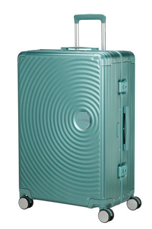 American Tourister Soundbox Alu mellomstor koffert i aluminium 77cm/100L