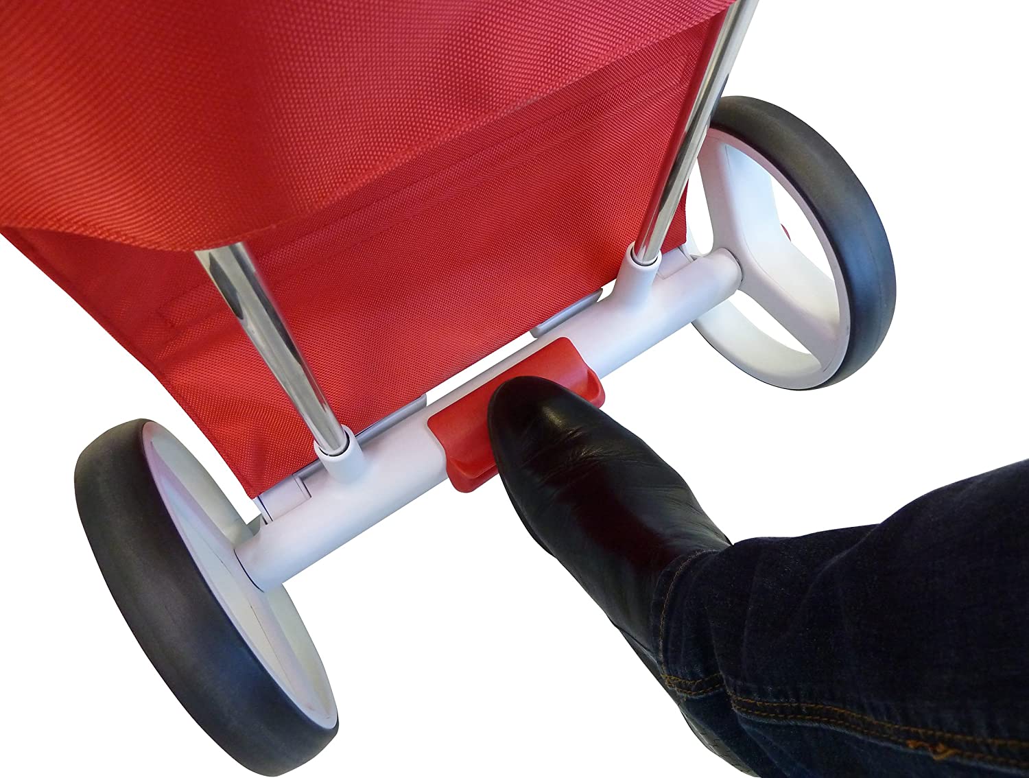 Rolser Com Soft 8 Shoppingvogn Med To Store Hjul 53 L Aqua