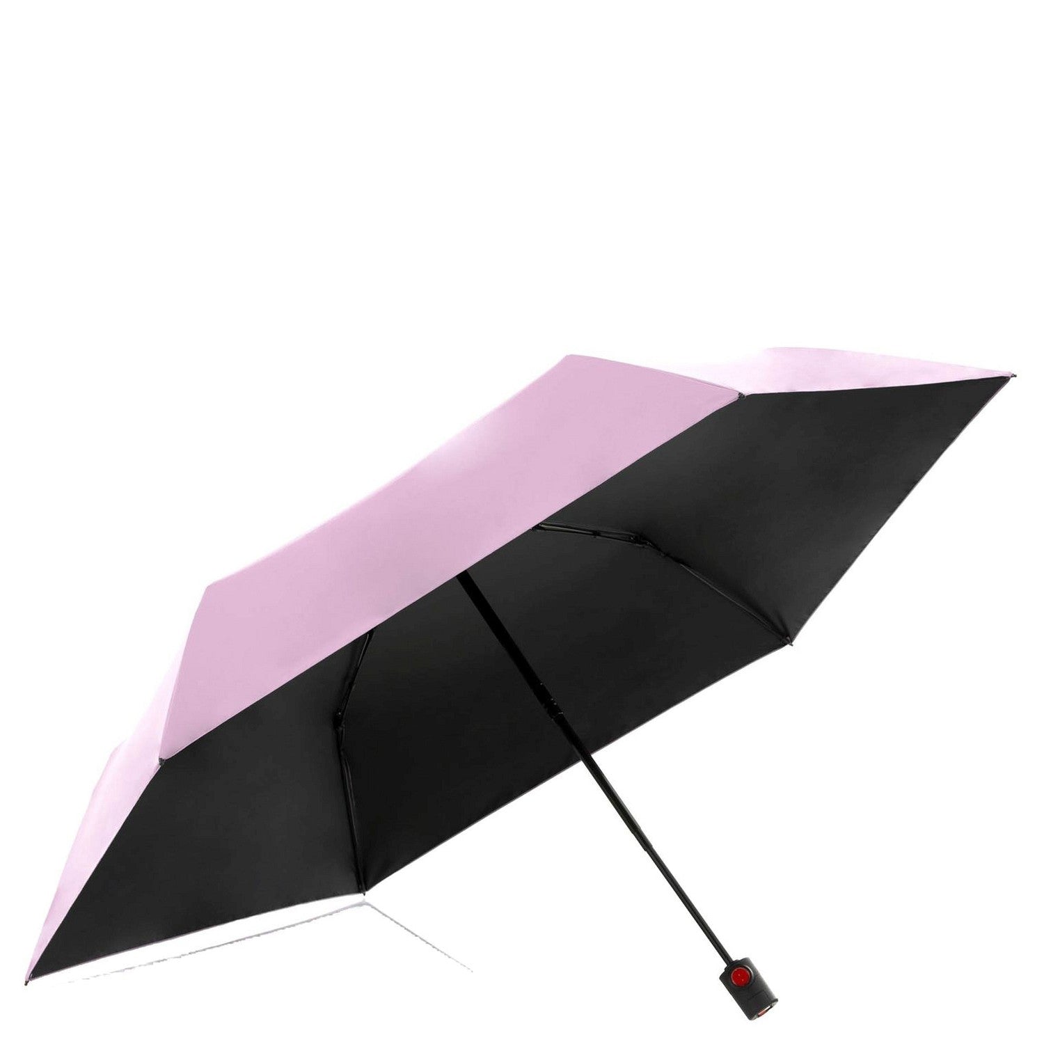 Knirps U 200 Duomatic Windproof Paraply Med Auto Åpning Lukking Rose