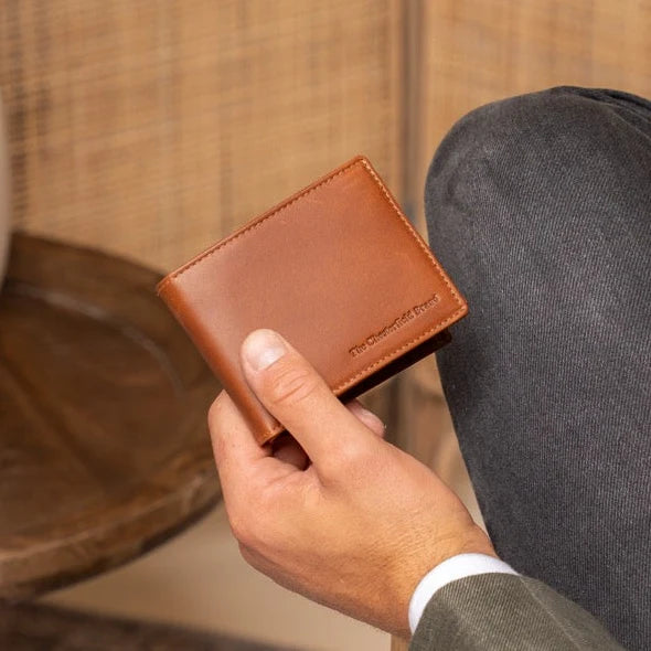 The Chesterfield Brand Marvin RFID Lommebok i Skinn – Cognac