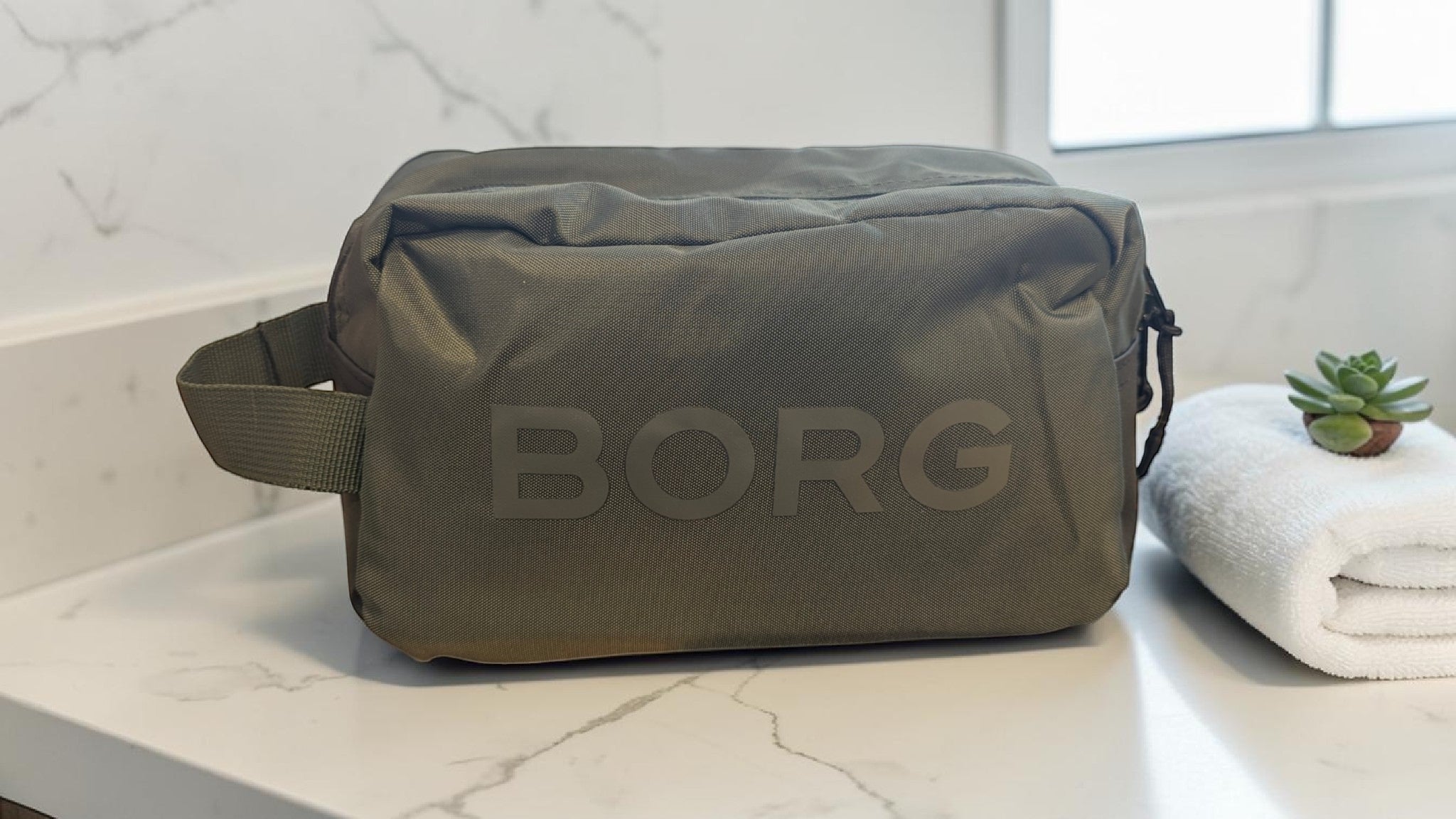 Bjørn Borg Toalettmappe Grønn