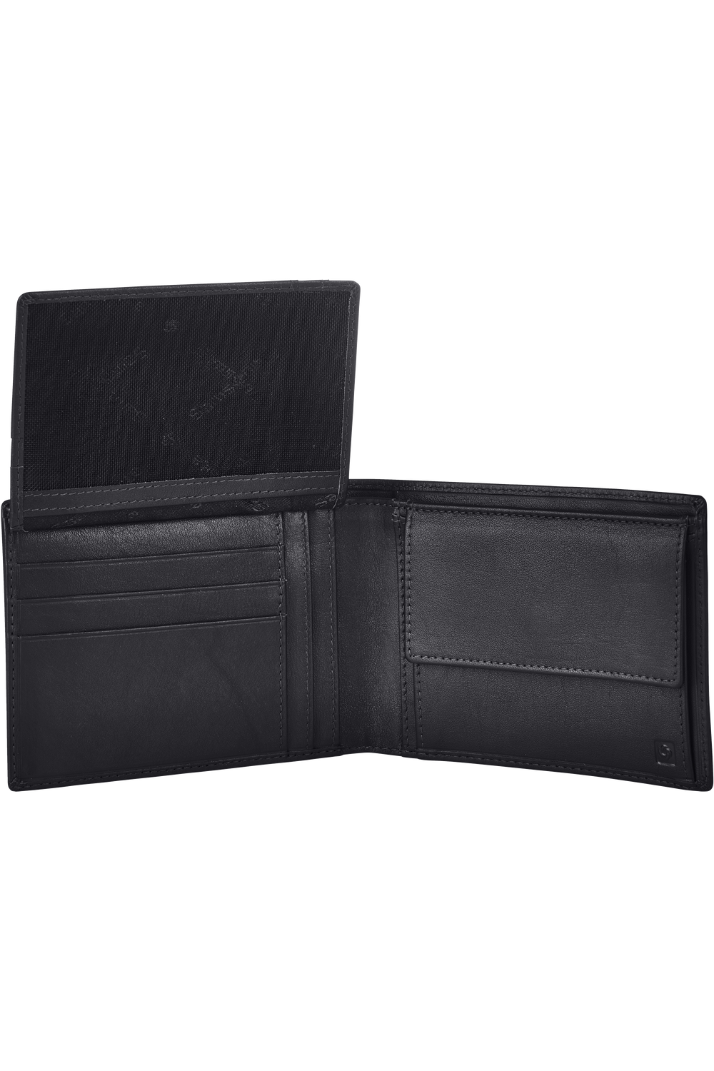 Samsonite Succsess 2 Dollar Lommebok I Skinn Svart