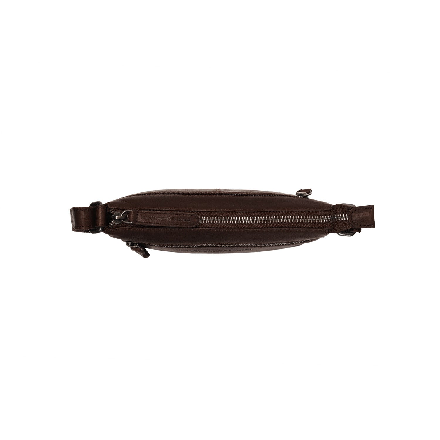 The Chesterfield Brand Abigail liten Crossover veske I Skinn Brun