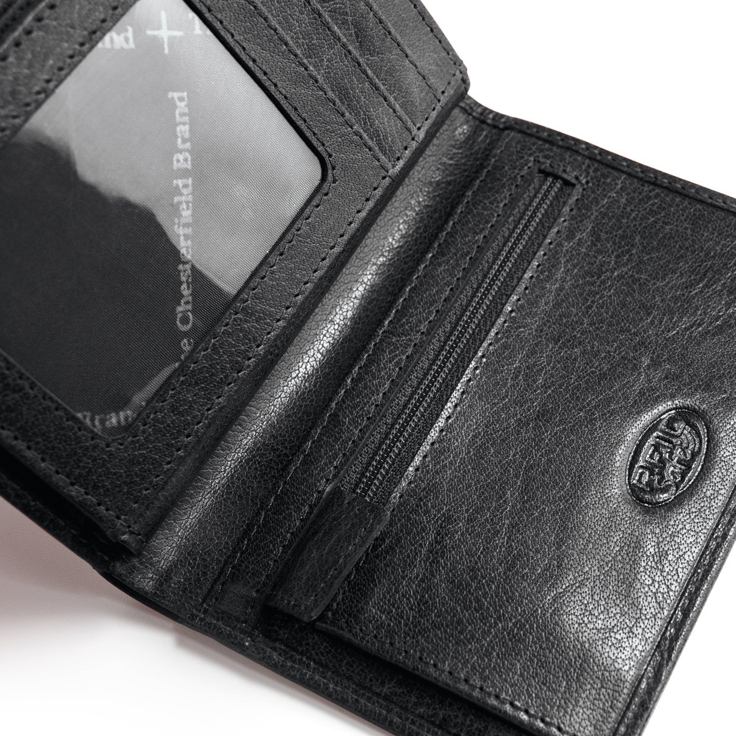 The Chesterfield Brand Drammen Stor Lommebok I Skinn Svart