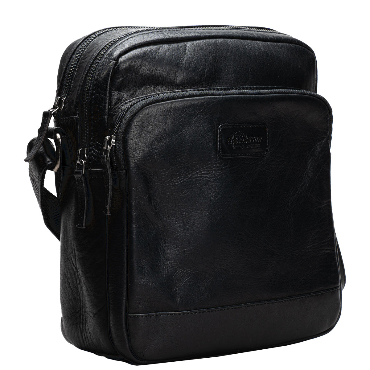 A. Eriksson Ewan Mellomstor Reporter Bag Svart