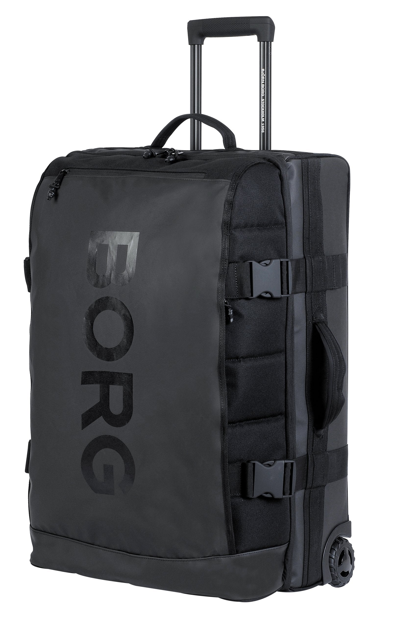 Bjørn Borg Travel Trolley Reisebag Med Hjul 80 Liter Svart