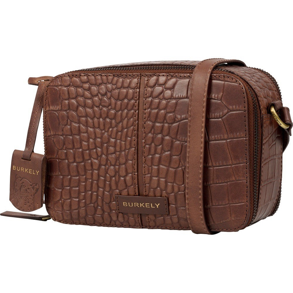 Burkely Cool Colbie Box Bag Mellomstor Skinnveske Brun