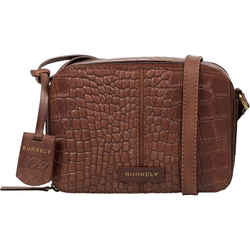 Burkely Cool Colbie Box Bag Mellomstor Skinnveske Brun