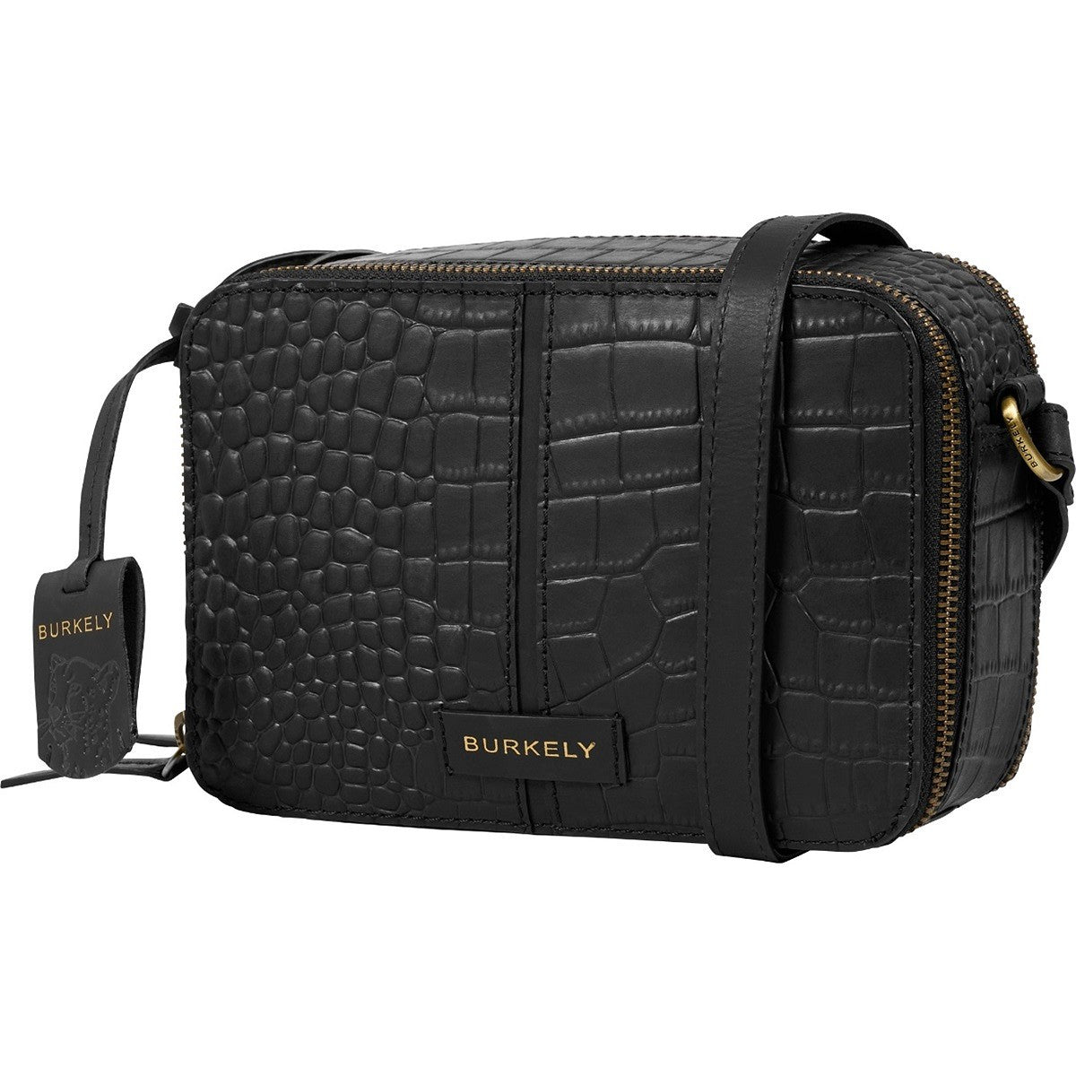Burkely Cool Colbie Box Bag Mellomstor Skinnveske Svart