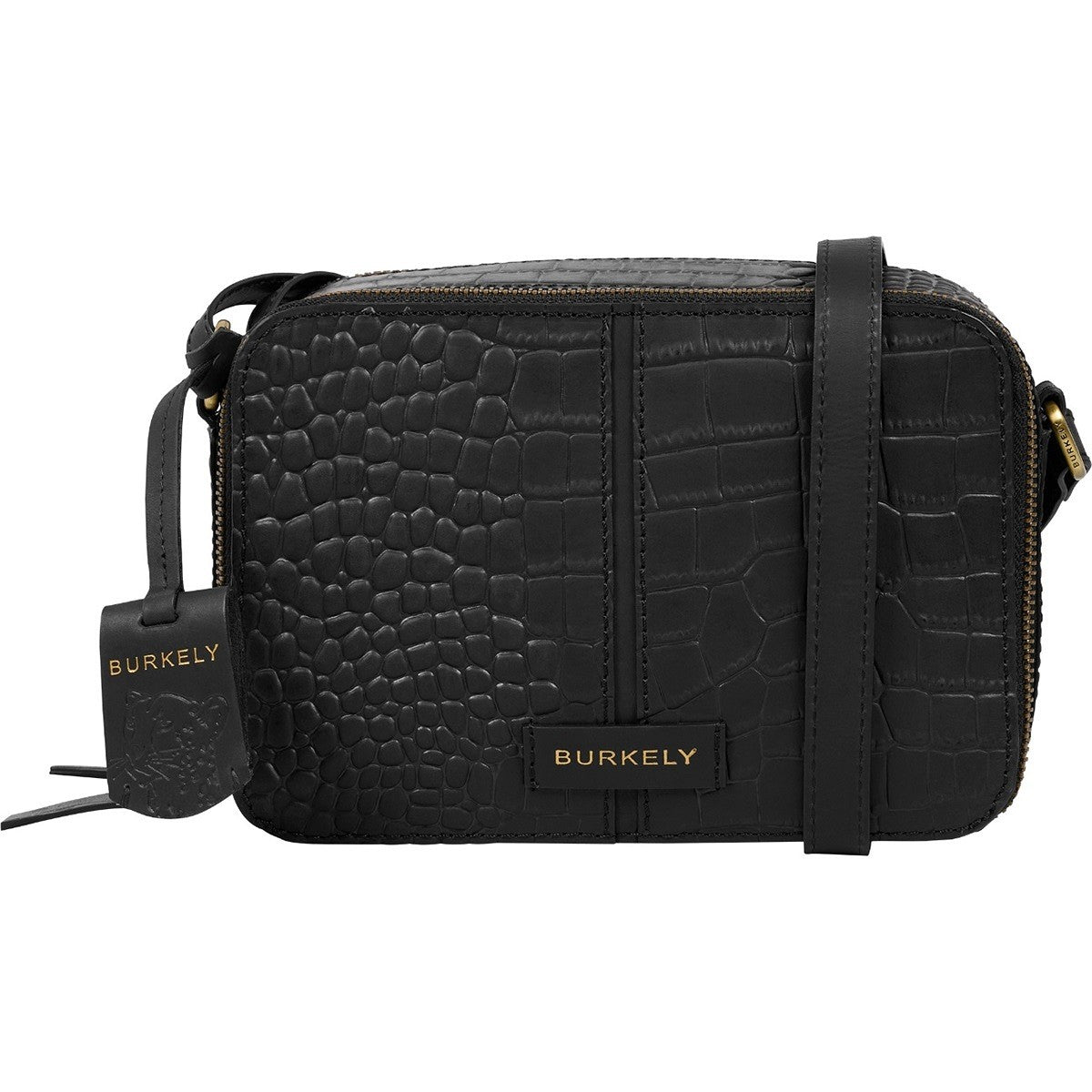 Burkely Cool Colbie Box Bag Mellomstor Skinnveske Svart