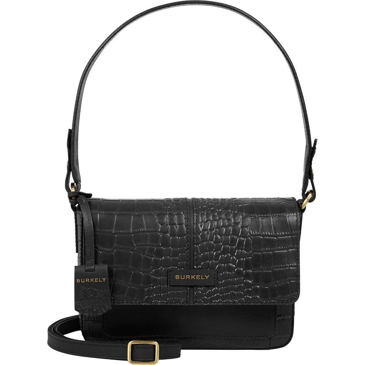 Burkely Cool Colbie Satchel Mellomstor Skinnveske Svart