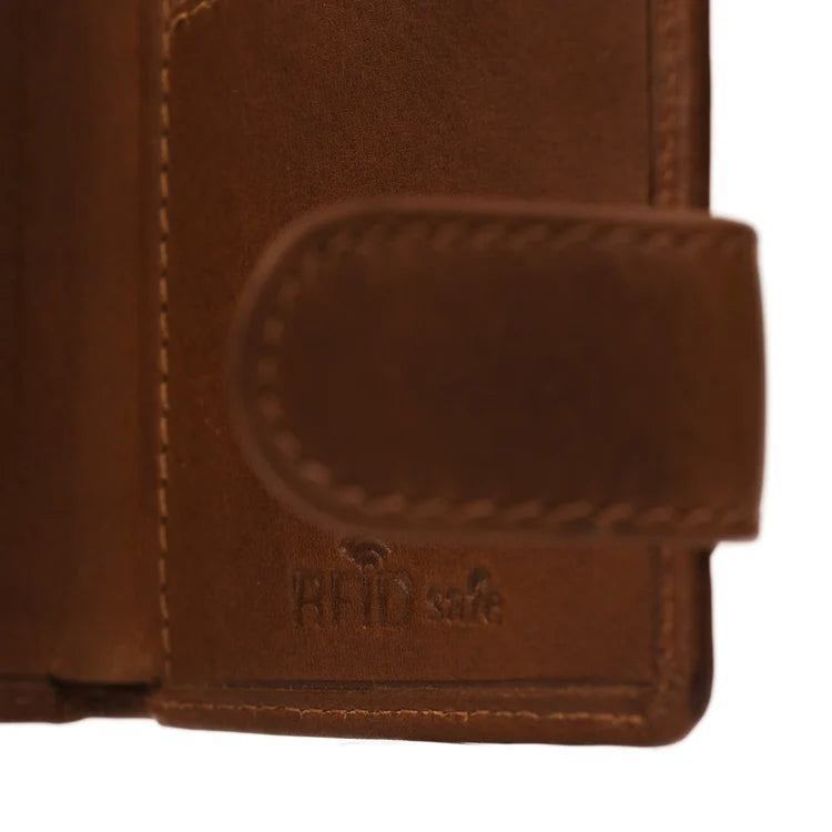 The Chesterfield Brand Leicester RFID Kortholder i Skinn – Cognac