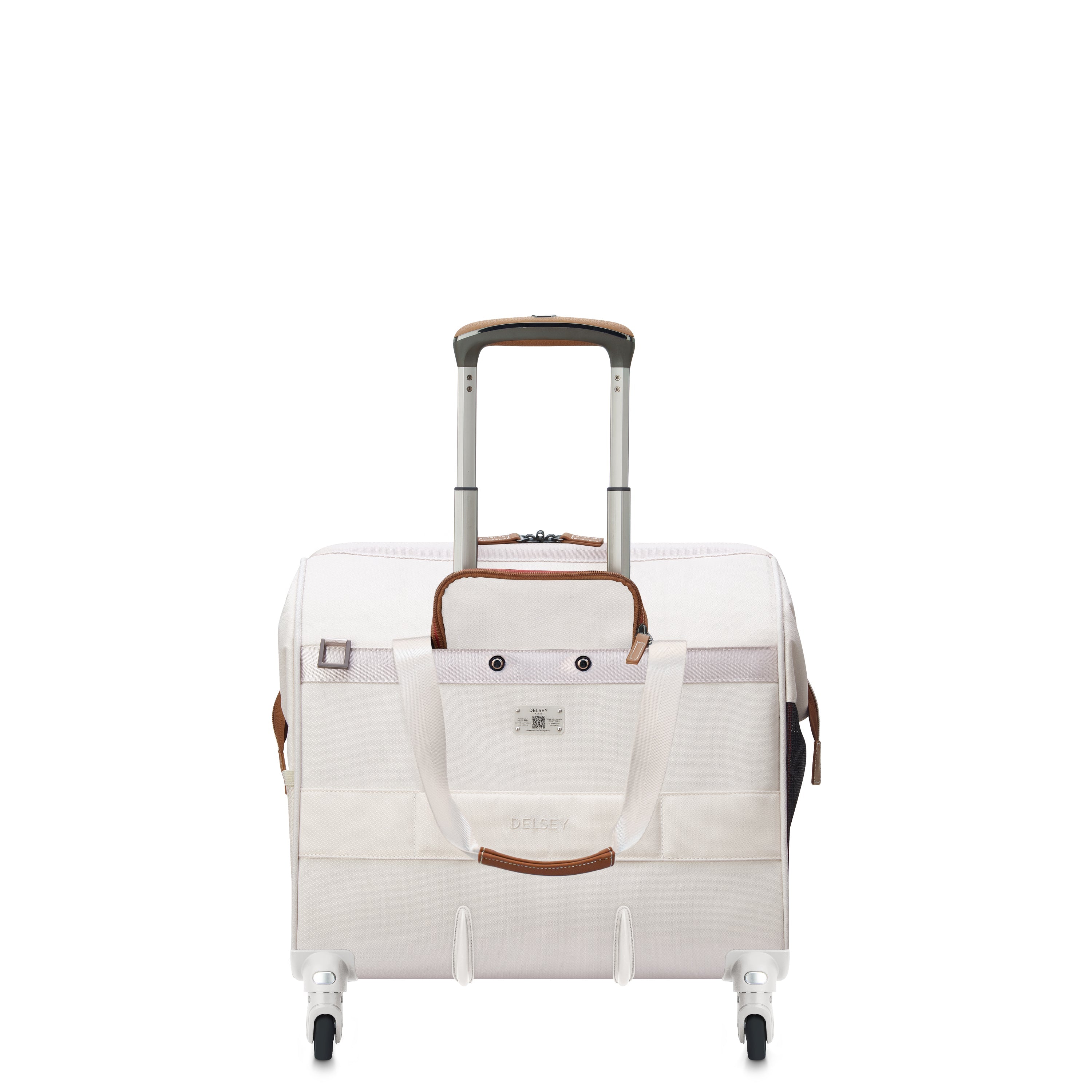 Delsey Chatelet Air 2.0 Pet Carrier Duffel Med Avtagbare Hjul Angora