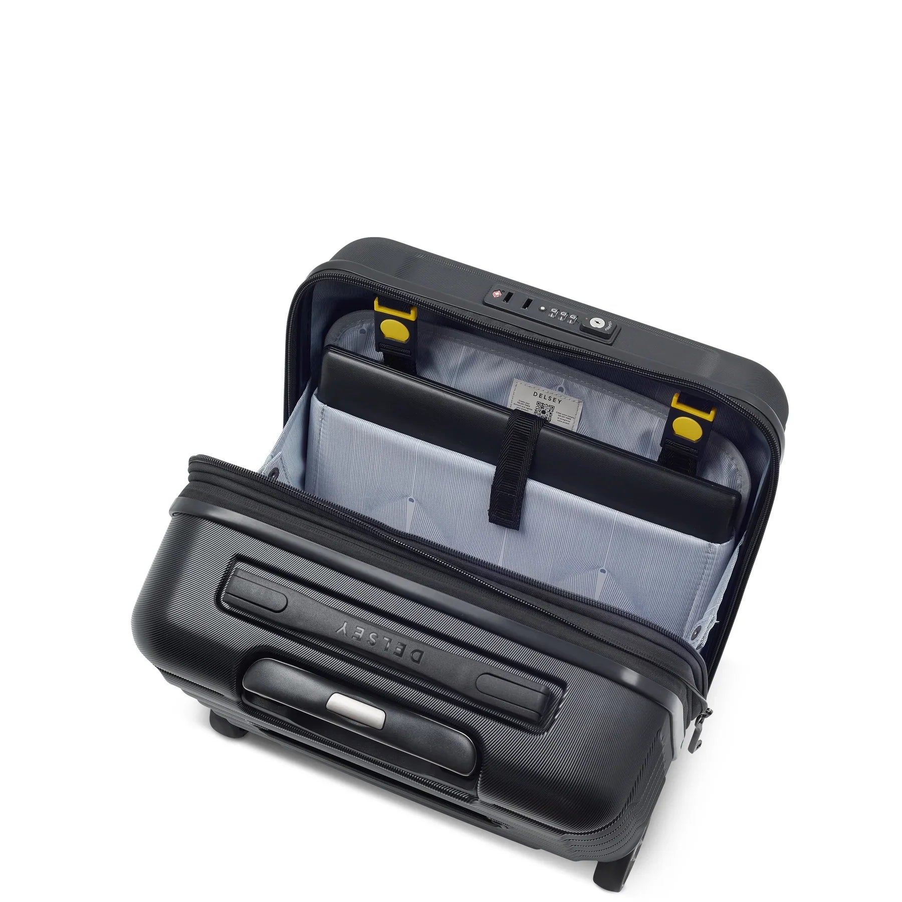 Delsey Shadow 5.0 Utvidbar Bordcase Pc 14" Koffert , 2 hjul