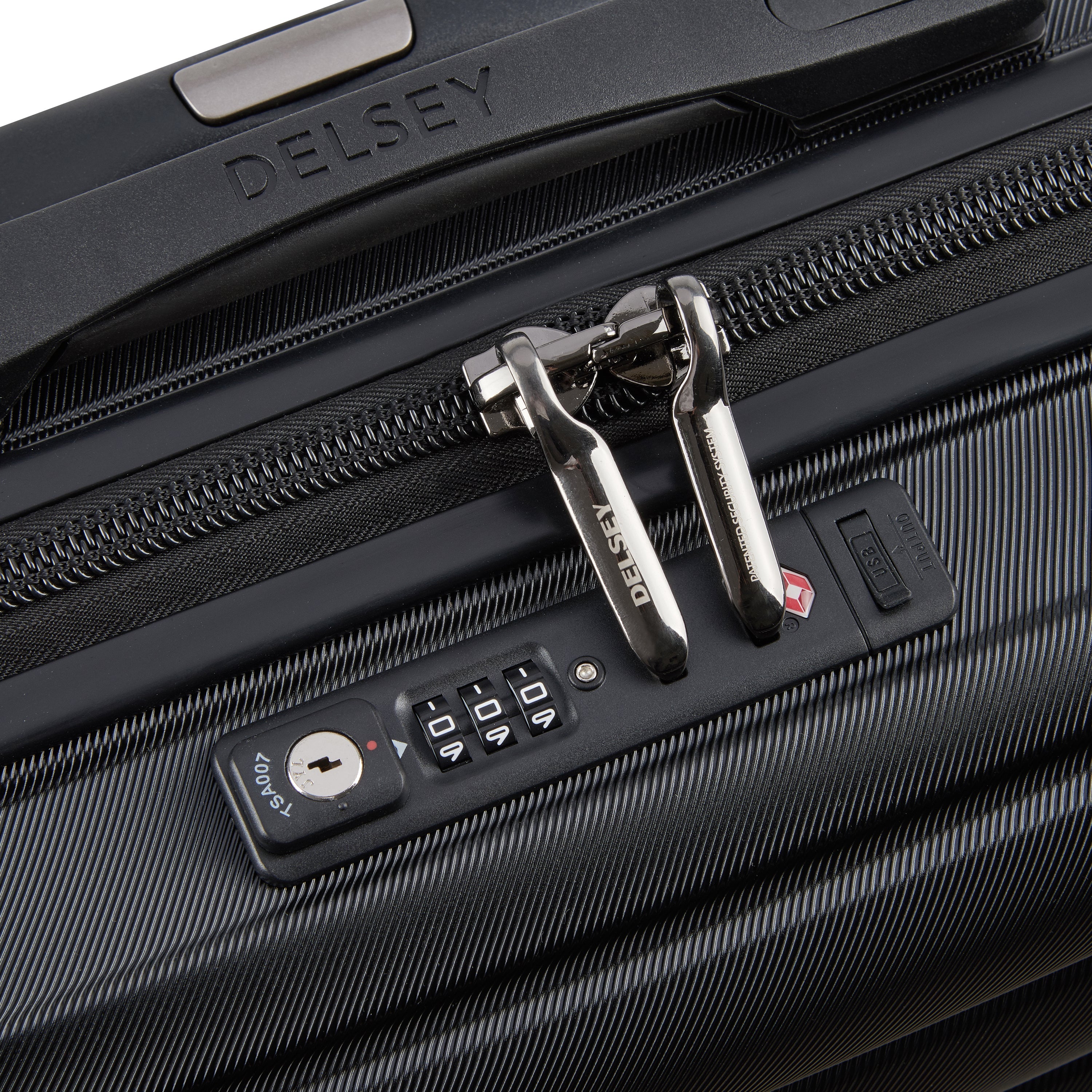 Delsey Shadow 5.0 Kabinkoffert med USB port 55cm/35 L