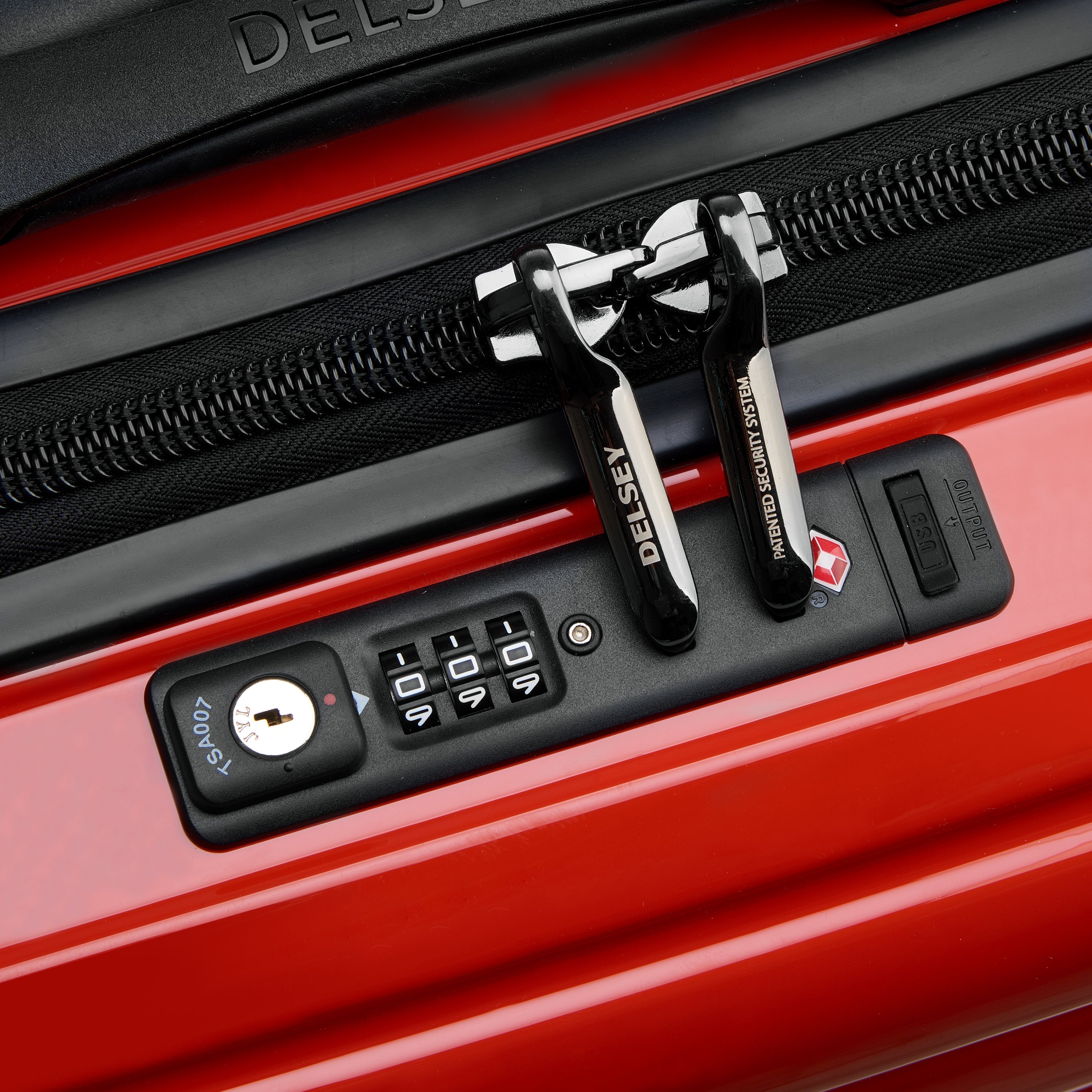 Delsey Shadow 5.0 Kabinkoffert med USB port 55cm/35 L