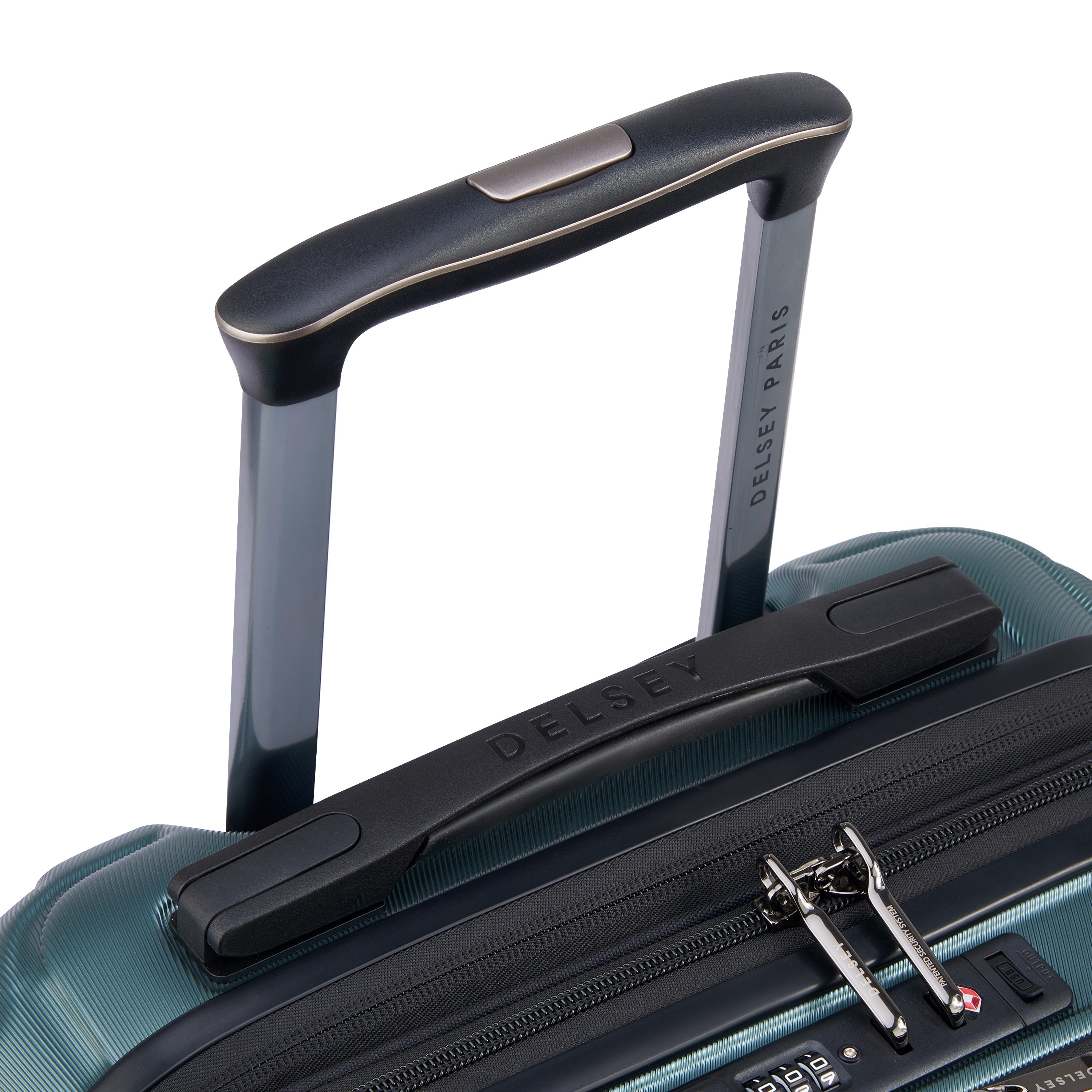 Delsey Shadow 5.0 Utvidbar Business Kabinkoffert med PC-lomme og USB-port 55cm