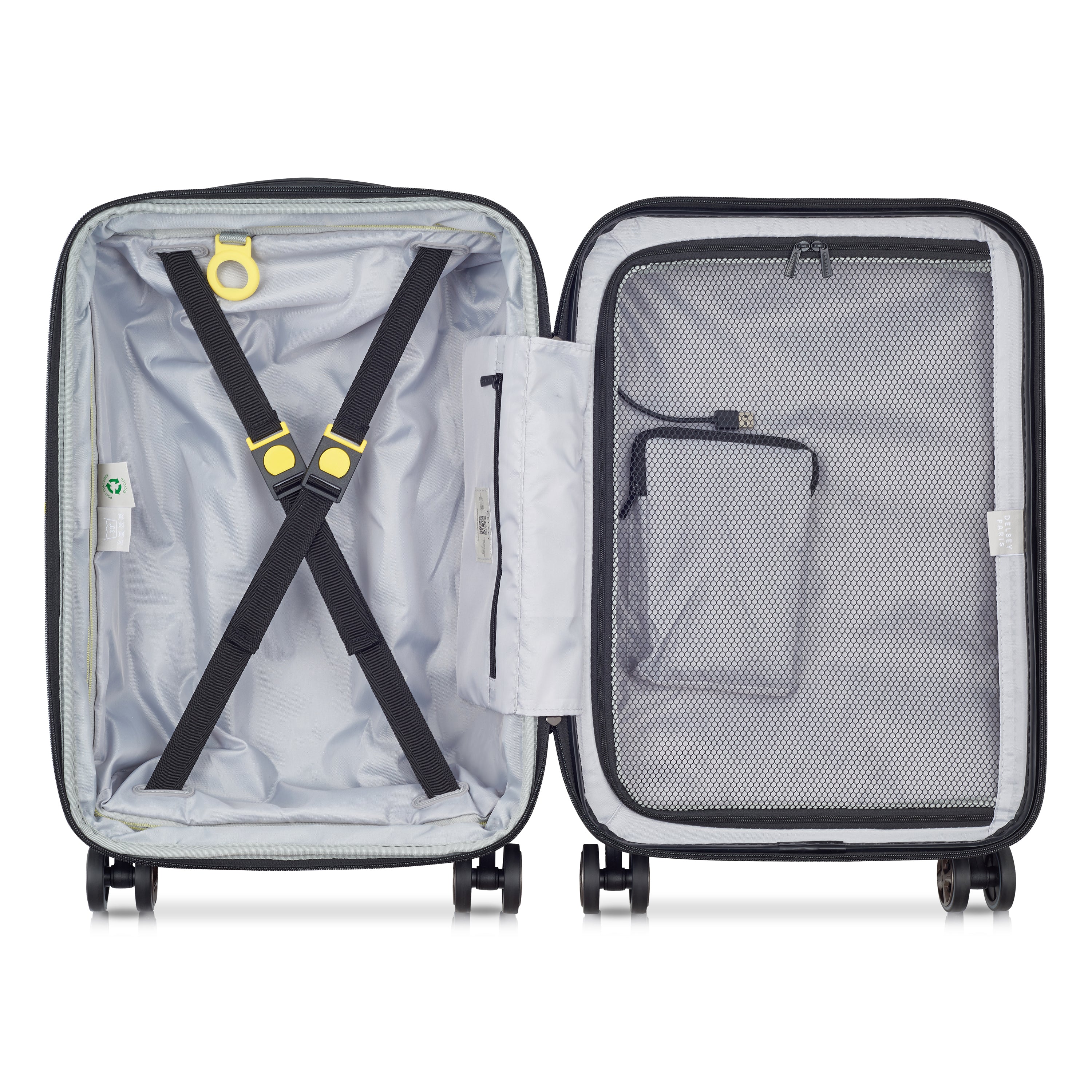 Delsey Shadow 5.0 Utvidbar Business Kabinkoffert med PC-lomme og USB-port 55cm