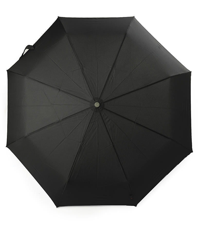 Knirps T 400 Duomatic Windproof Paraply Med Automatisk Åpning Lukking Svart