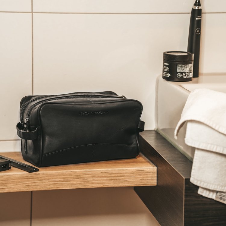 The Chesterfield Brand Stacey Toalettmappe I Skinn Cognac