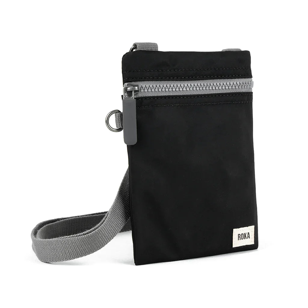 Roka Chelsea Crossbody Telefonveske Svart