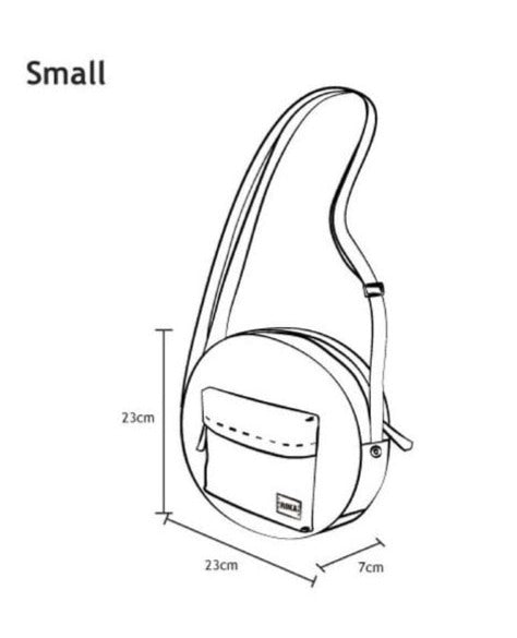 Roka Paddington Crossbody Veske Midnattsblå