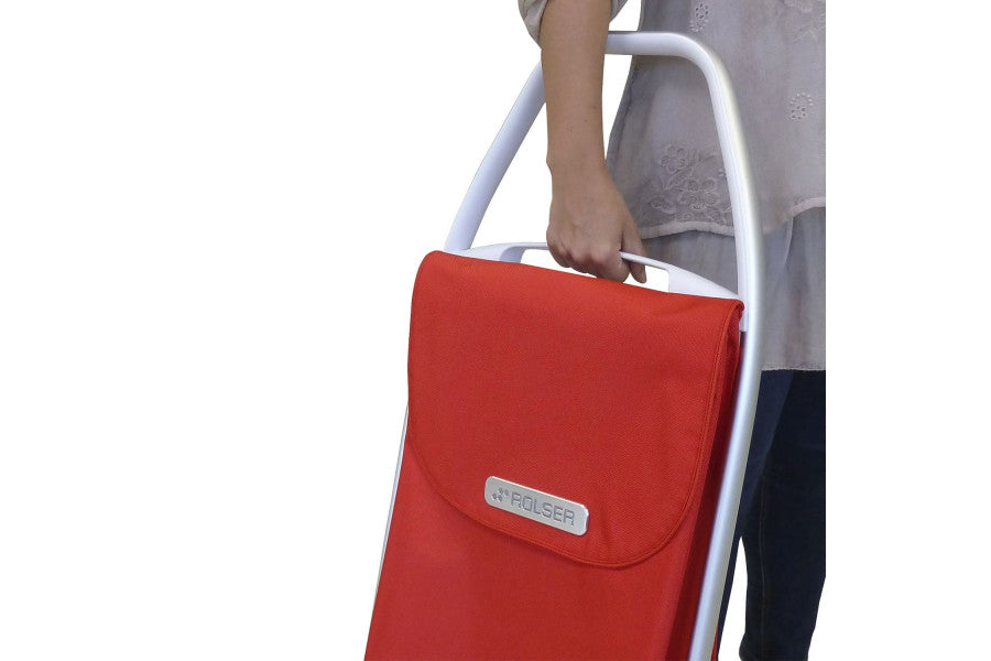 Rolser Com Soft 8 Shoppingvogn Med To Store Hjul 53 L Aqua