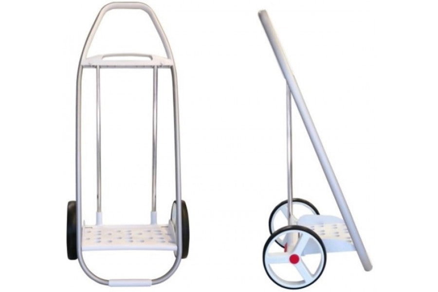 Rolser Com MF 8 Shoppingvogn Med To Store Hjul 53 LiterSvart