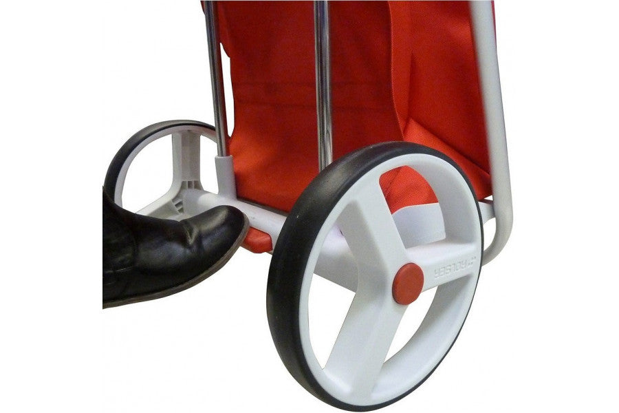 Rolser Com MF 8 Shoppingvogn Med To Store Hjul 53 Liter Grønn