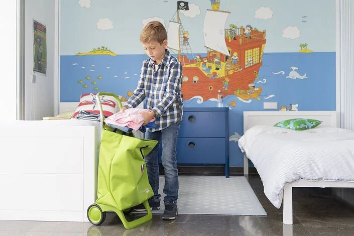 Rolser Monster Kid MF Joy Shoppingvogn med 2 hjul Rose