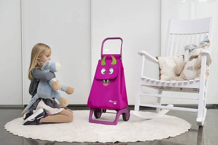 Rolser Monster Kid MF Joy Shoppingvogn med 2 hjul Grønn