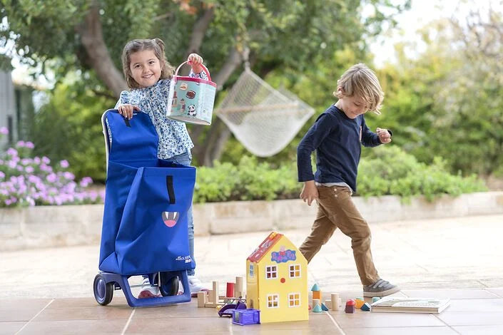 Rolser Monster Kid MF Joy Shoppingvogn med 2 hjul Blå