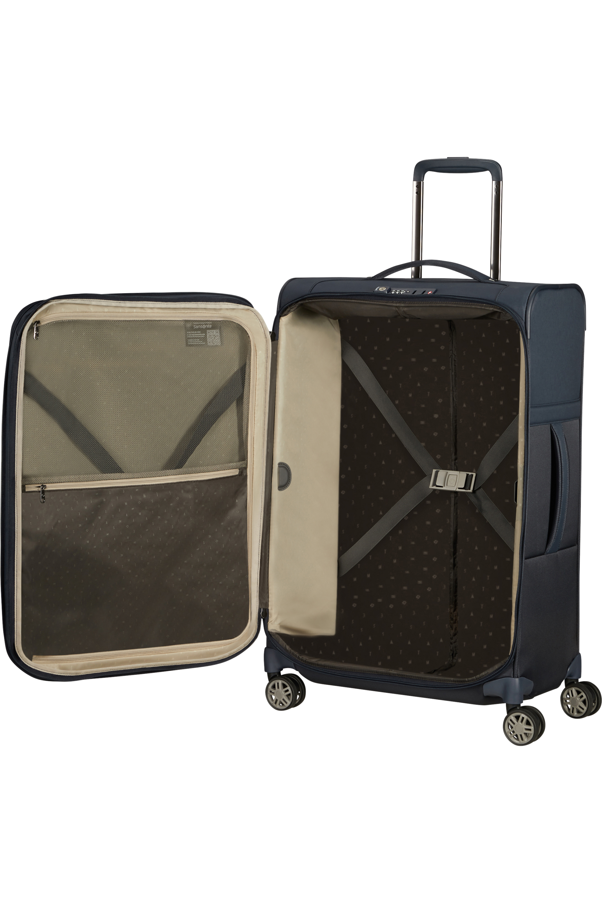 Samsonite Airea  Mellomstor Koffert 67cml Svart