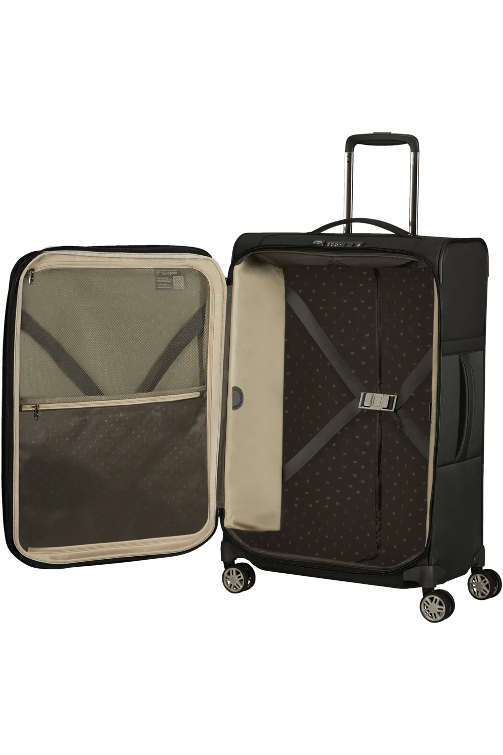 Samsonite Airea  Mellomstor Koffert 67cml Svart