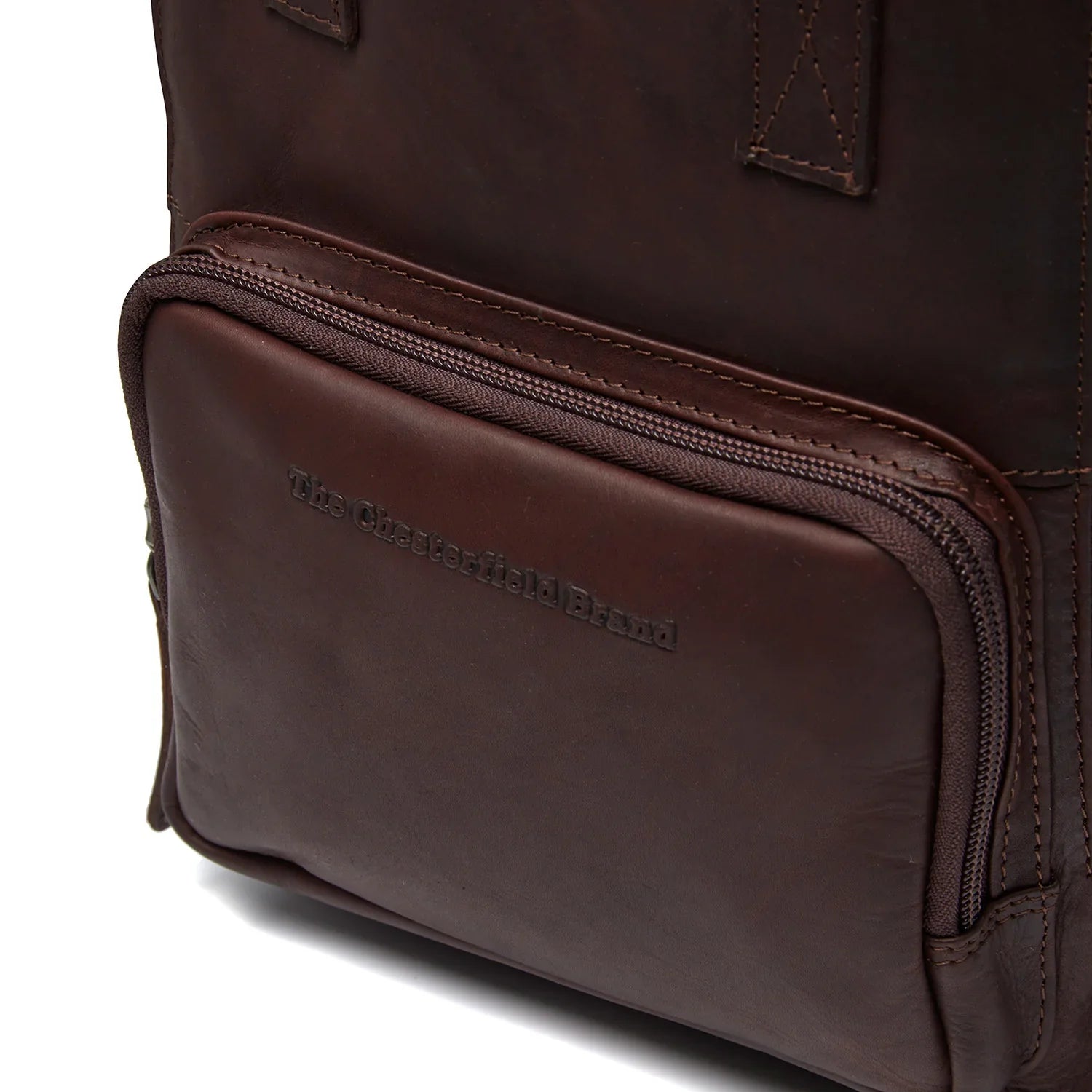 The Chesterfield Brand Bellary City Sekk I Skinn Brun