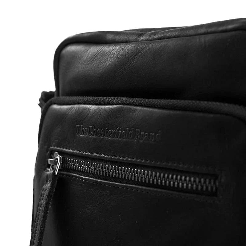 The Chesterfield Brand Birmingham Liten Crossover veske I Skinn Svart