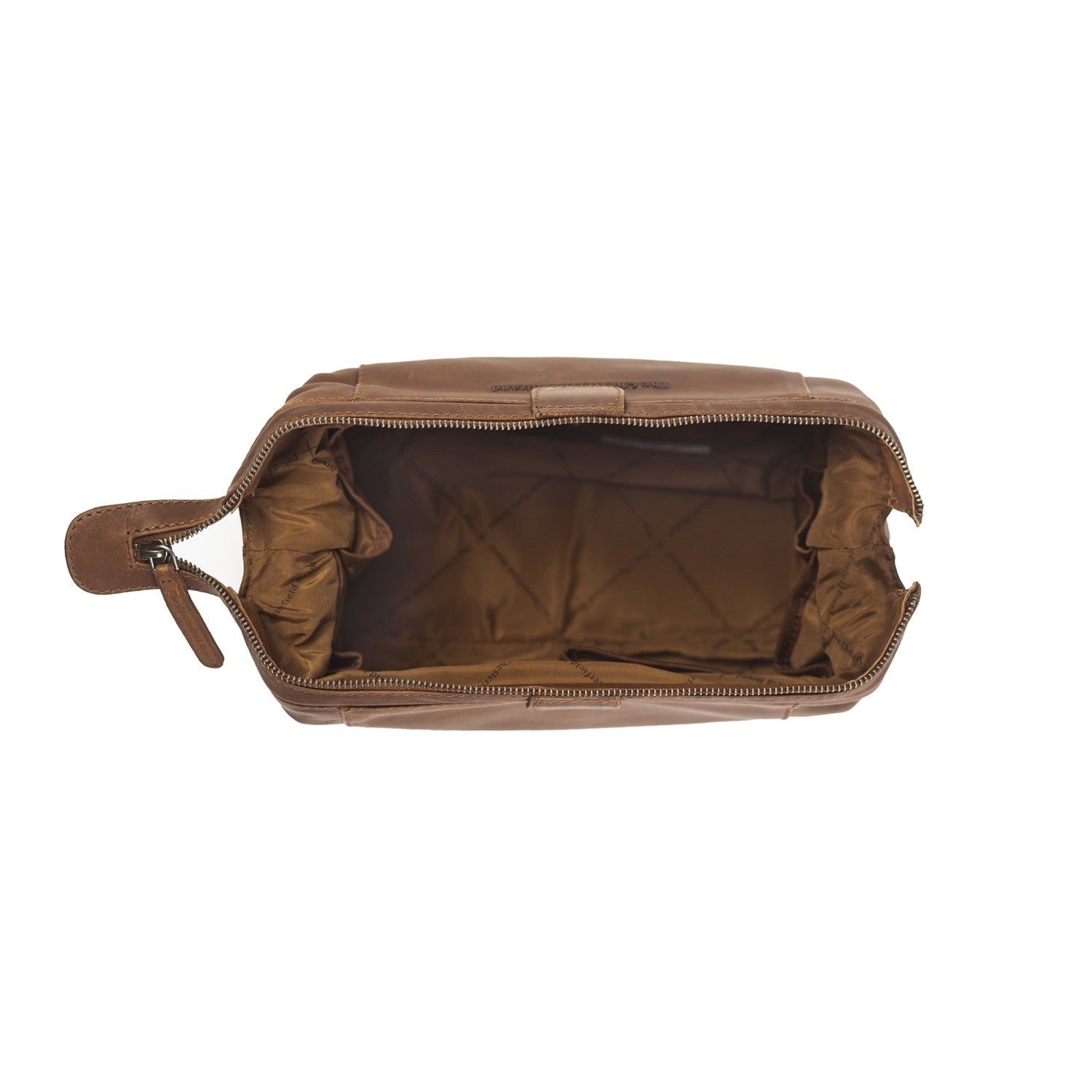 The Chesterfield Brand Vince Toalettmappe I Skinn Cognac