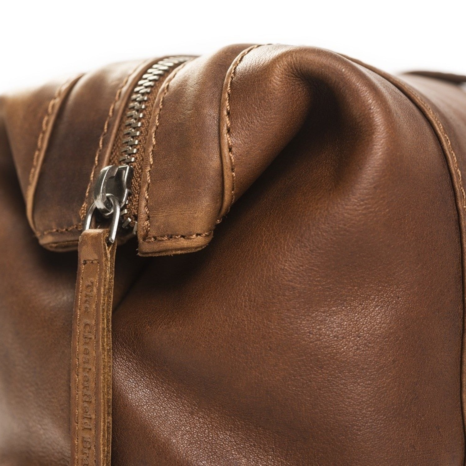 The Chesterfield Brand Vince Toalettmappe I Skinn Cognac