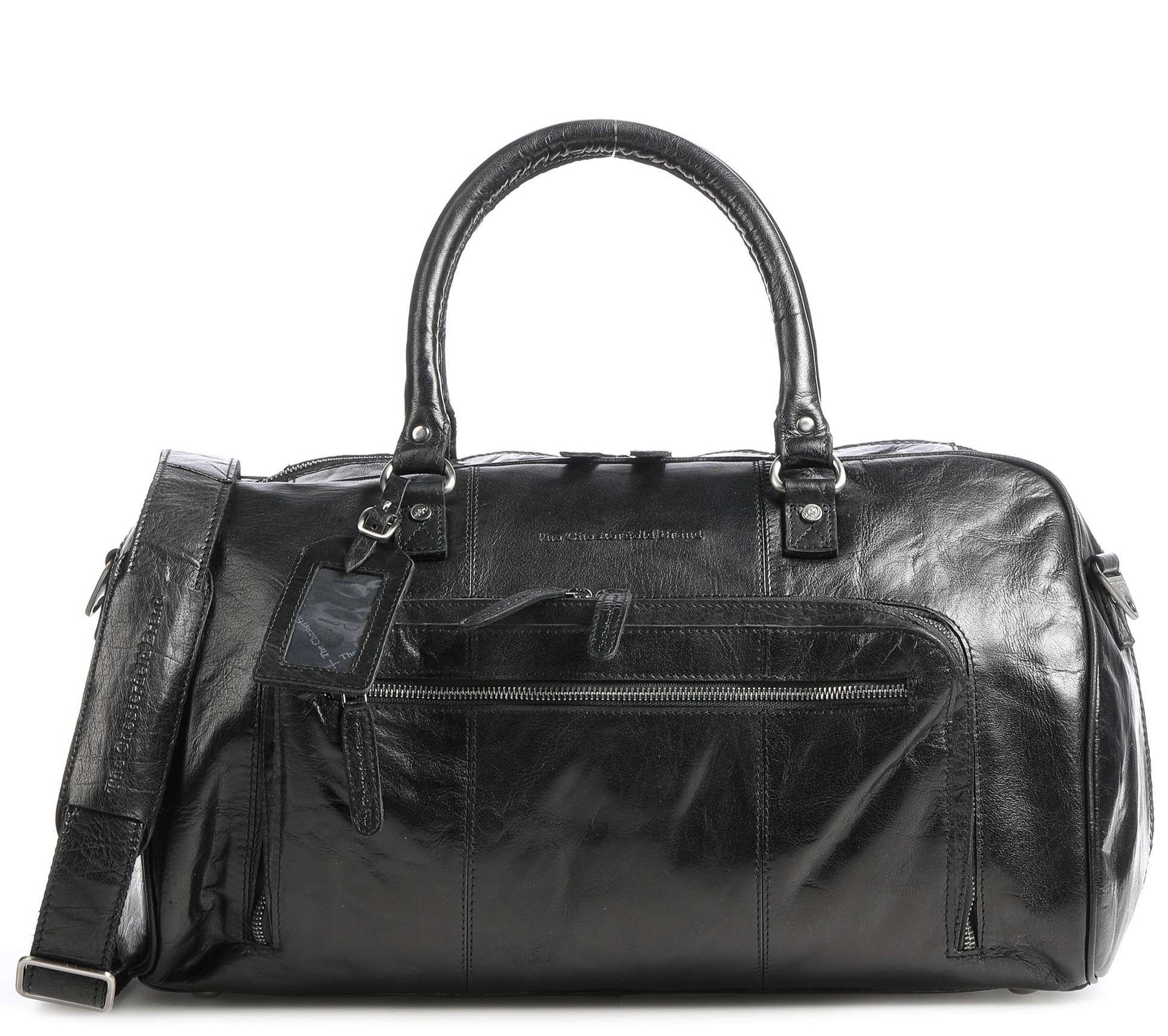 The Chesterfield Brand Munich Weekend Bag I Skinn Svart