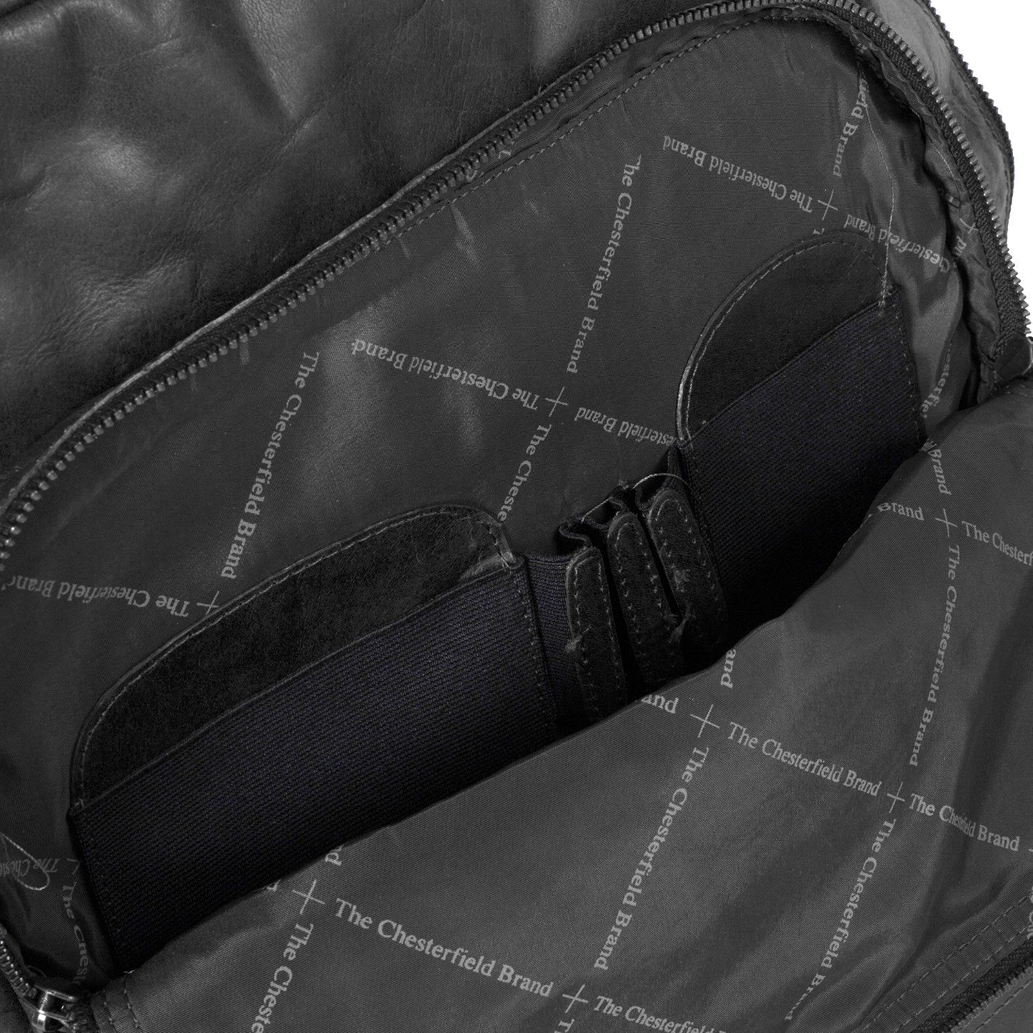 The Chesterfield Brand Mack 15,6" Pc Sekk I Skinn Svart